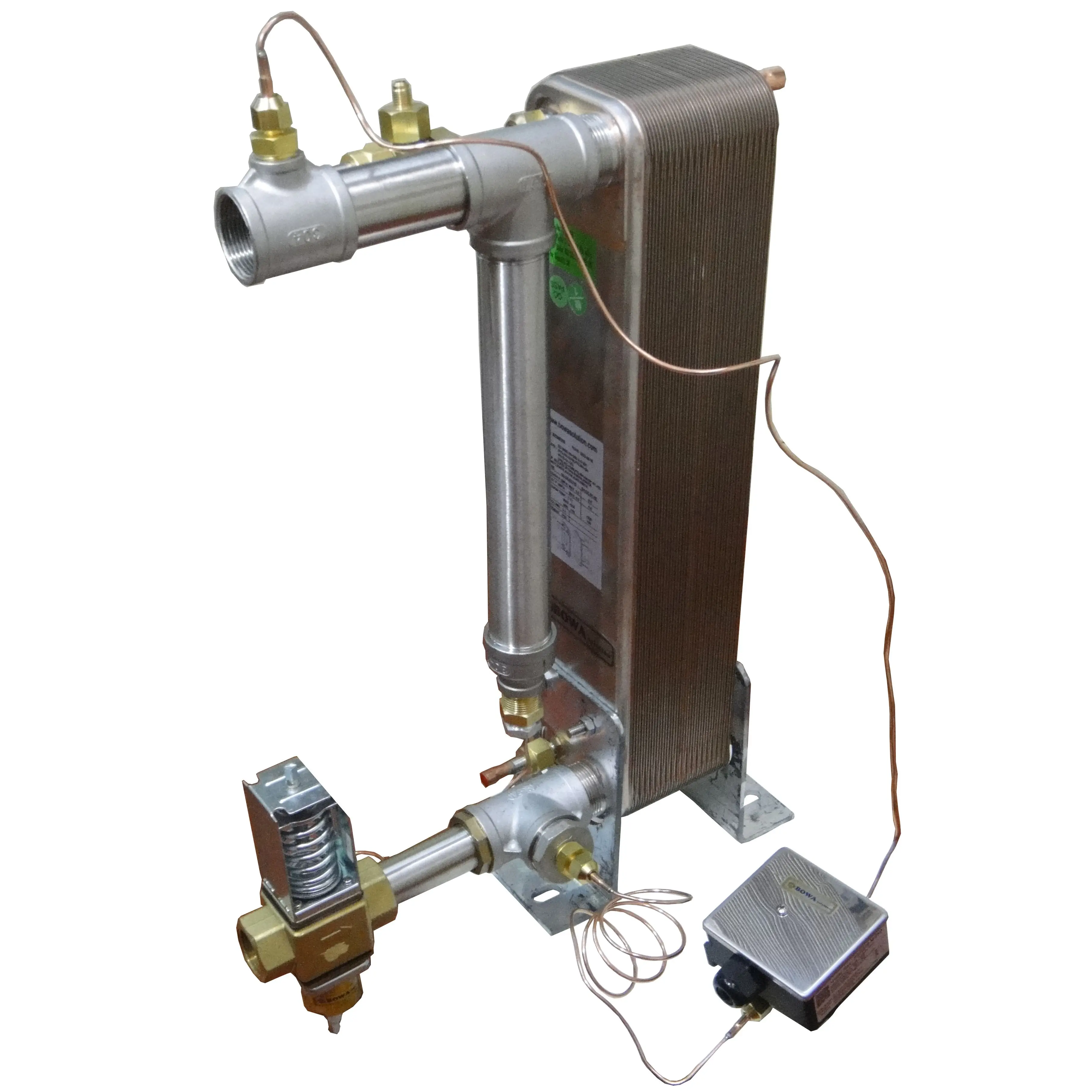 

3m head switch detects differential pressure between water supply and return piplines that will switch on/off supplementary pump