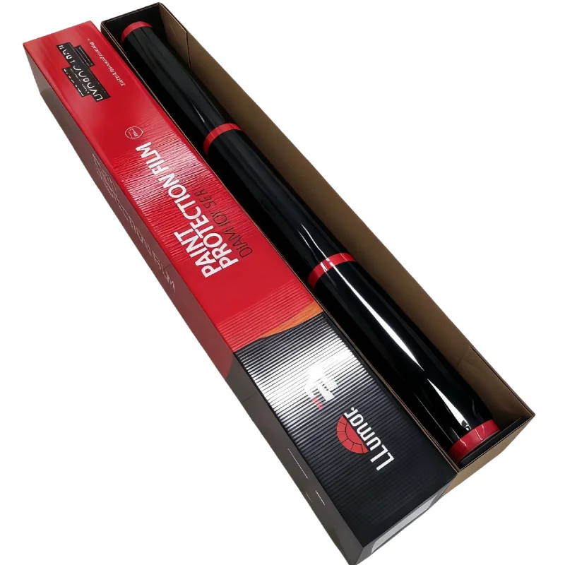 

Глянцевый черный LLumar TPU PPF Защитная пленка для краски Самовосстанавливающаяся пленка против царапин Гидрофобный темно-черный цвет Глубокая зеркальная отделка