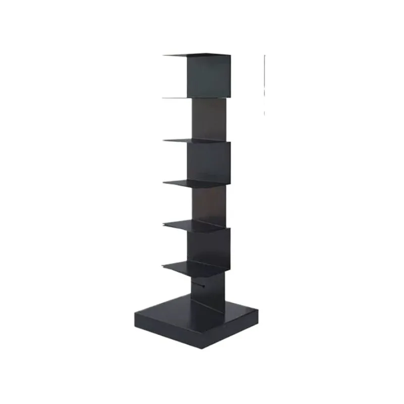 Nordic Creative Influencer Invisible Bookshelf, Floor-Standing Personality Corner Shelf