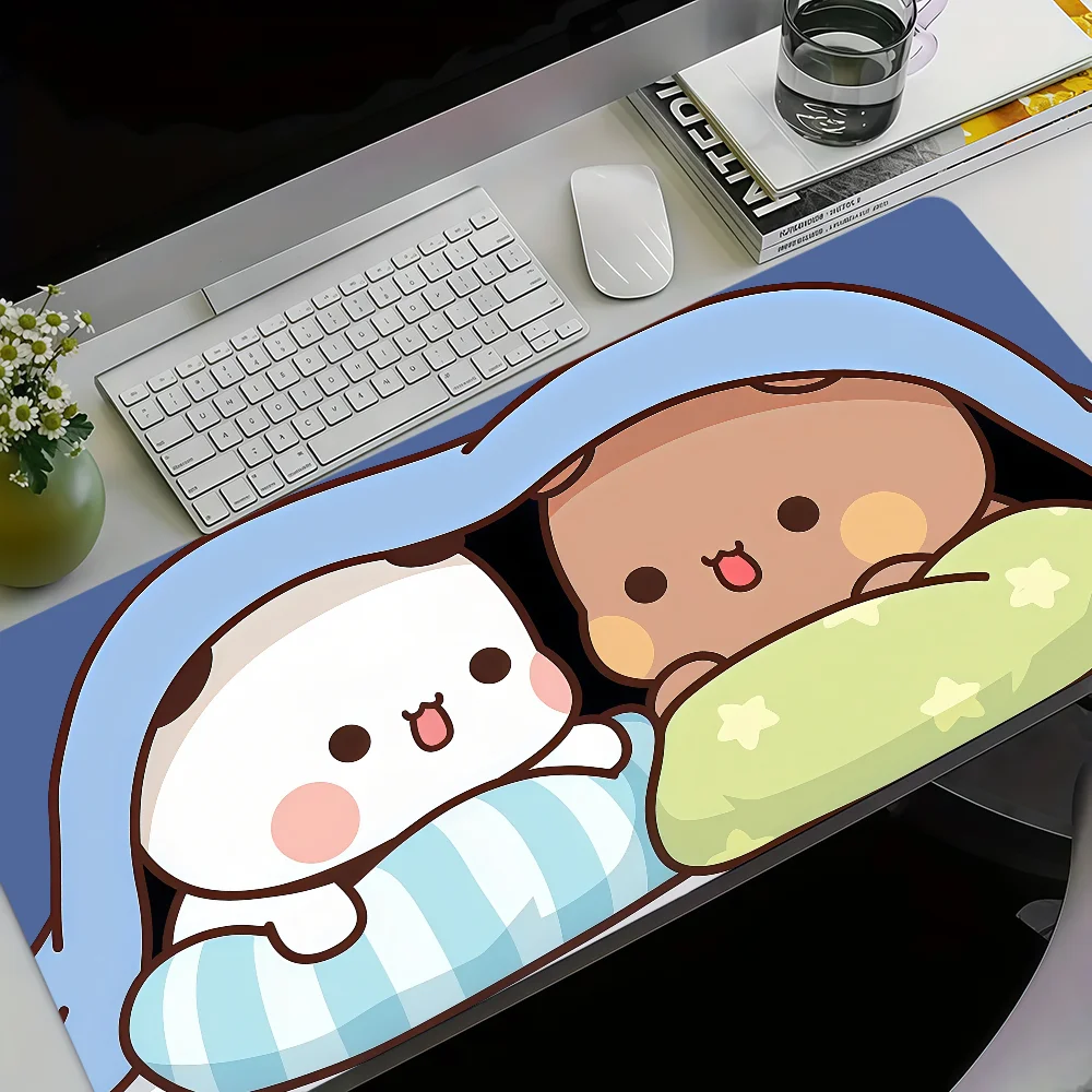 Cute Pink Kawaii BuBu DuDu Mouse Pad Non-slip Thickened MousePad Large Writing Lockedge Office Student Gaming Cushion