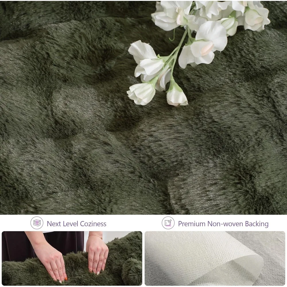 كرسي بين باج عملاق 3 في 1 للبالغين مع وسادة منفوشة من القطيفة وإسفنج الذاكرة عالي الكثافة، وخيار جلوس على الأرض قابل للتحويل #3