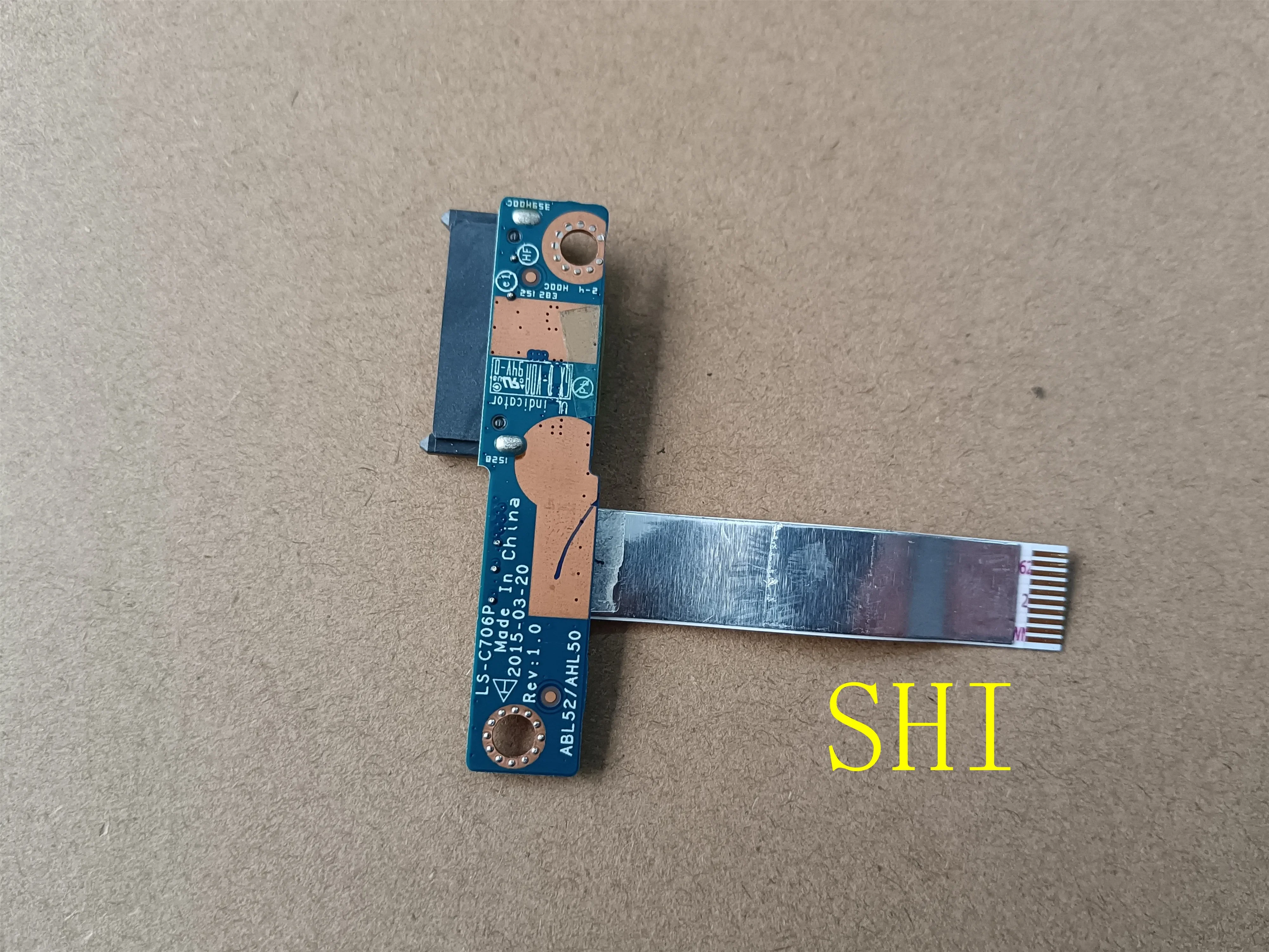 For Original laptop 15-A 15-AR 15-AR020 15-AC 15-AC121DX connector board LS-C706P 100% test ok LS-C706P