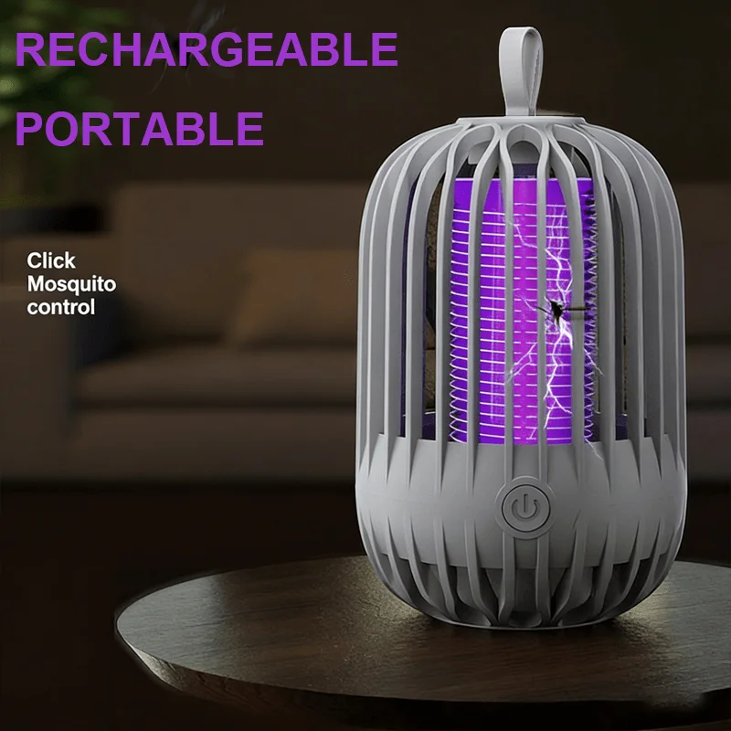 Mosquito Killer Lamp Insect Repellent Radiation Electric Insect Trap Rechargeable Mosquito Killer Lamp Outdoor Mosquito Killer