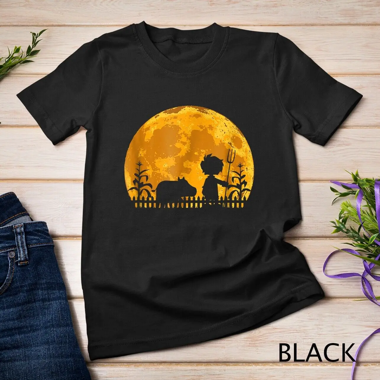 Shirt.Woot Harvest Moon Farm T-Shirt Unisex T-shirt