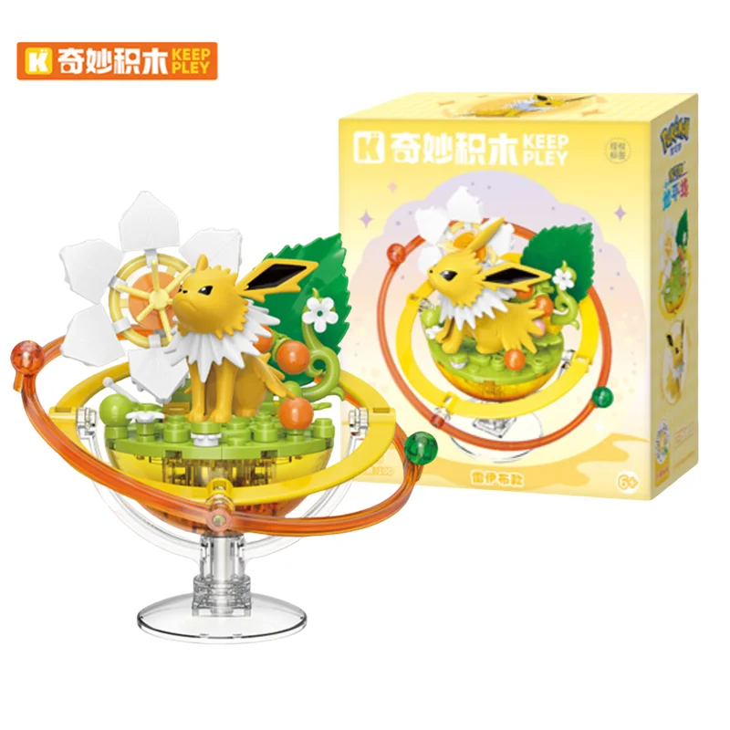 Pokemon Bouwsteen Pikachu Charmander Squirtle Model Speelgoed Huisdecoratie Plant Potbloem Baksteen Meisje Speelgoed Kind Cadeau