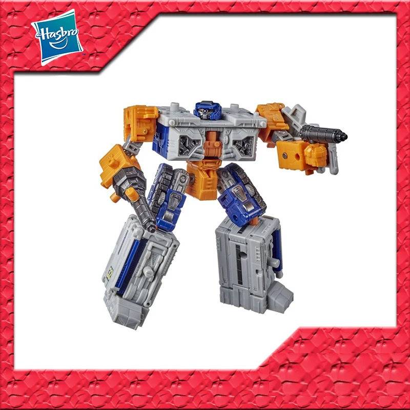 

In Stock Original Hasbro Transformers Earthrise Airwave Deluxe Anime Figure Action Figures Model Toys