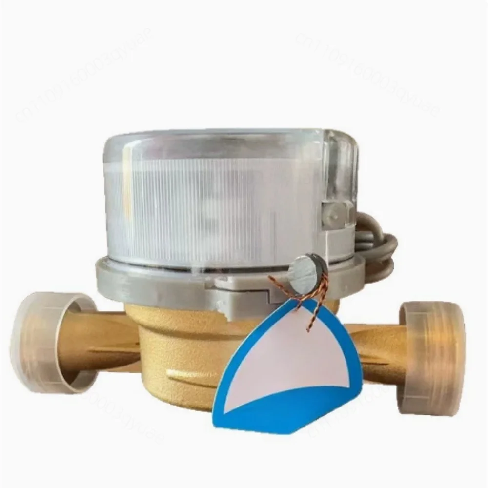 Intelligent Dry Copper Shell Single Jet Water Meter, High Sensitive Rotary Vane Thread Water Meter for Tap Water