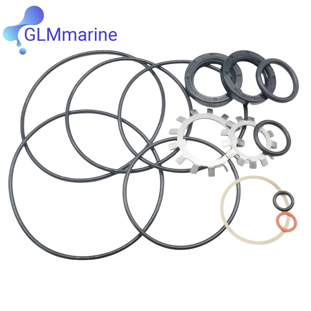 Lower Unit Seal Kit 876268 for Volvo Penta AQ 200-250 270 280 290 Single Prop 876268