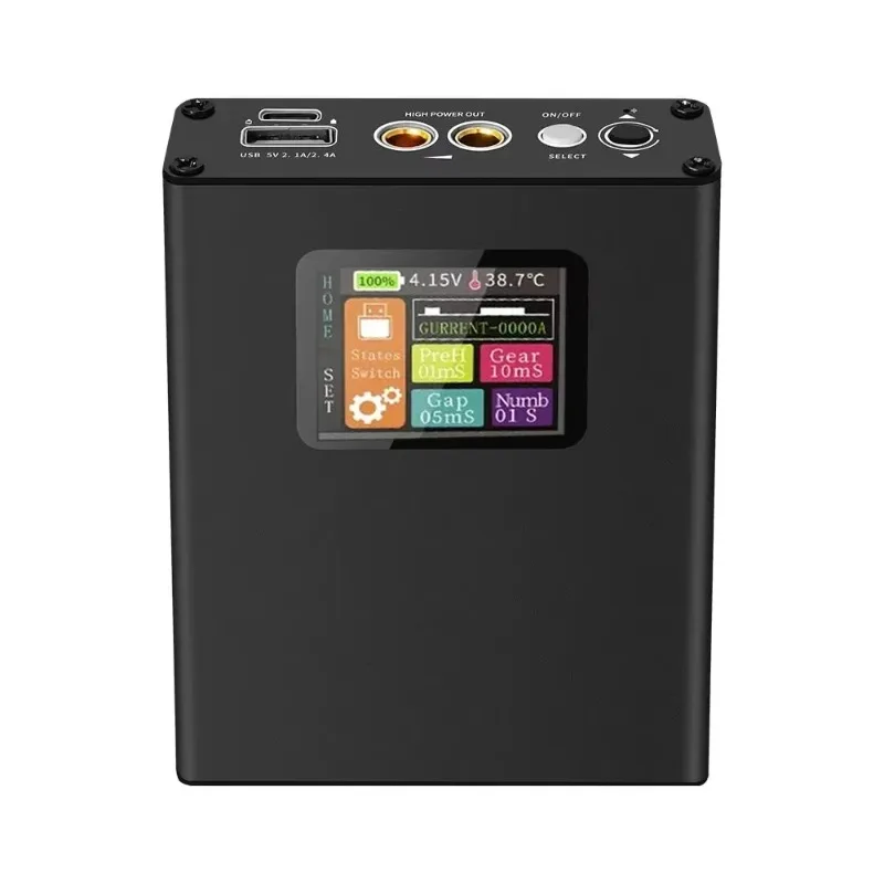 

Portable mini 18650 lithium battery color screen battery spot welding machine DIY complete set kit