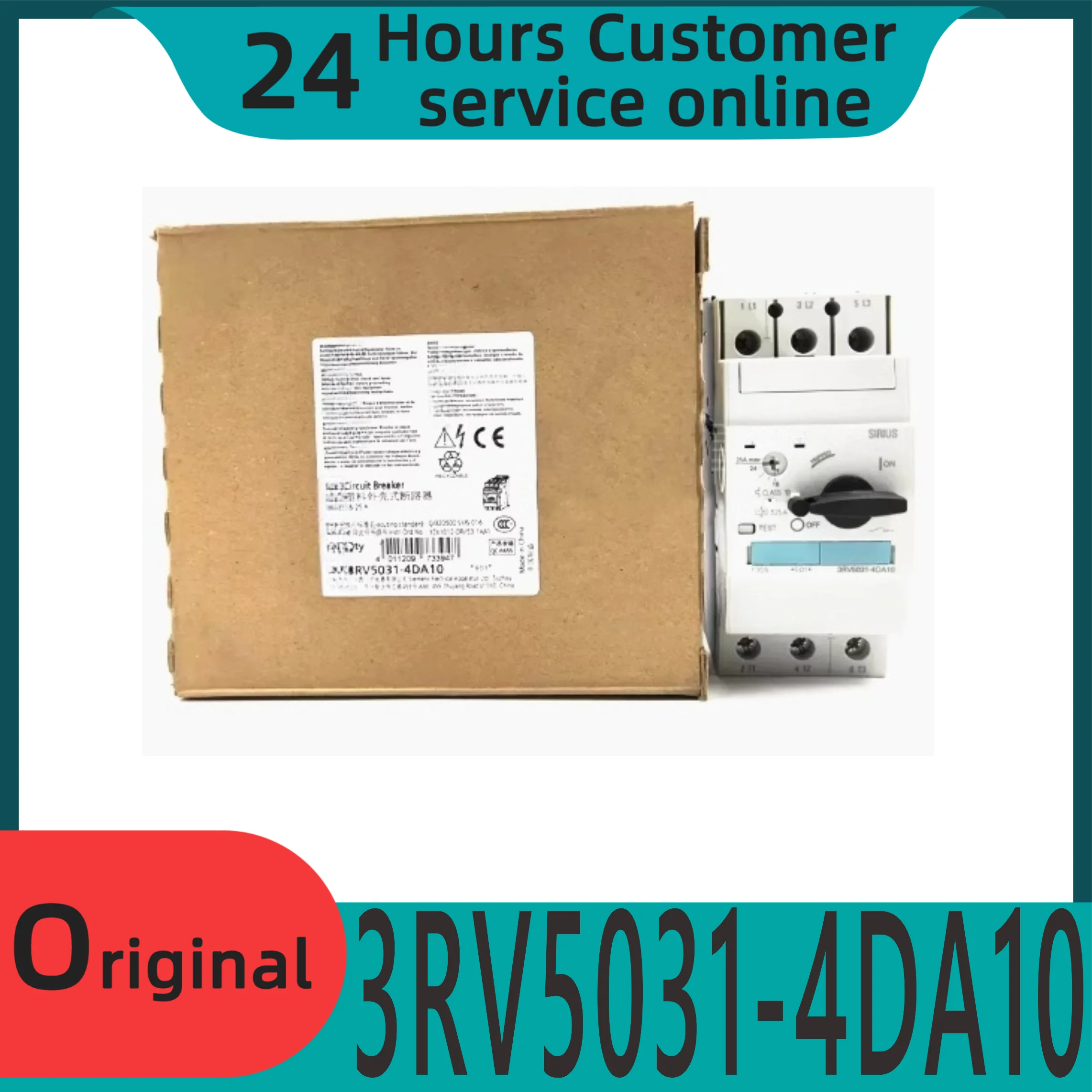

New original motor protection circuit breaker 3RV5031-4DA10 18-25A circuit breaker