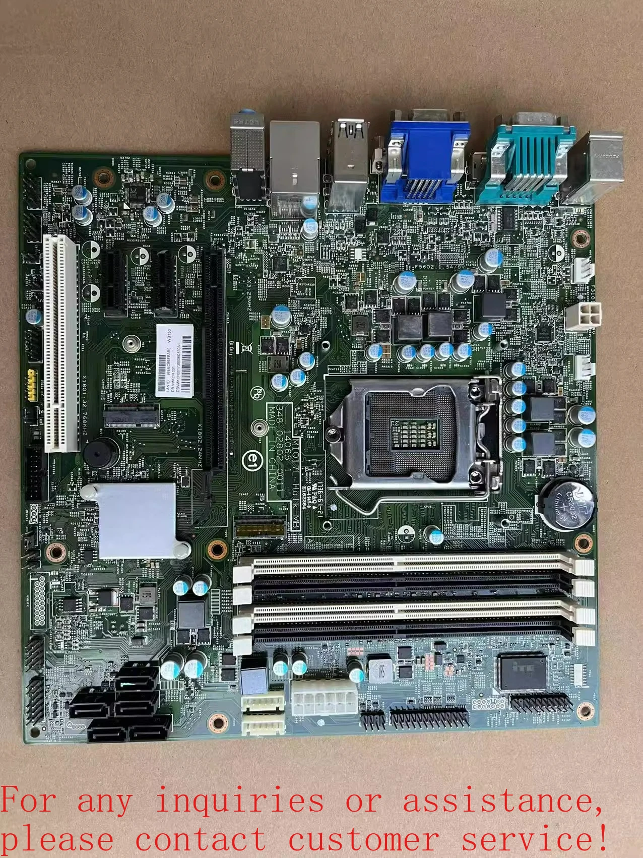 

Материнская плата MIQ17L-Hulk M4640G 1151-контактная основная плата DDR4 D630 для Acer