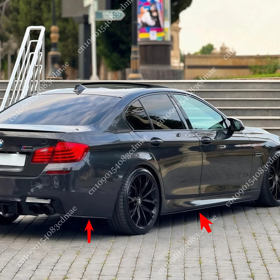 Car Side Skirts For BMW 5 Series F10 F11 2011-2017 Rear Bumper Canards Splitter Winglet Diffuser Flaps Corner Guard Body Kits