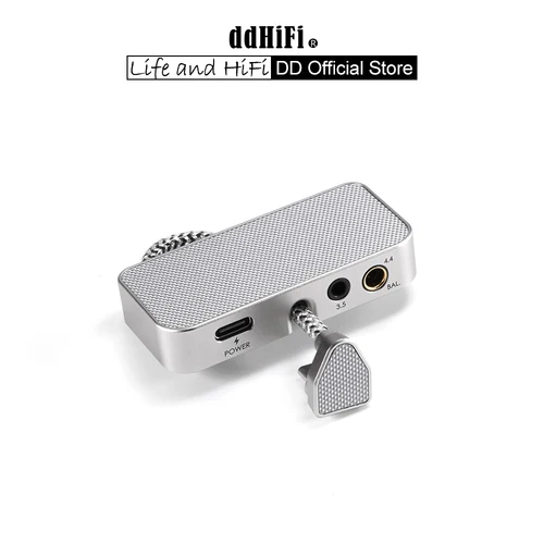 DD ddHiFi TC44Grip DAC/AMP de alta resolución |   Doble CS43198 y SGM8262-2 |   32 bits/768 kHz y DSD256 |   Carga rápida PD de 60 W |   Bal de 3,5 mm/4,4 mm.