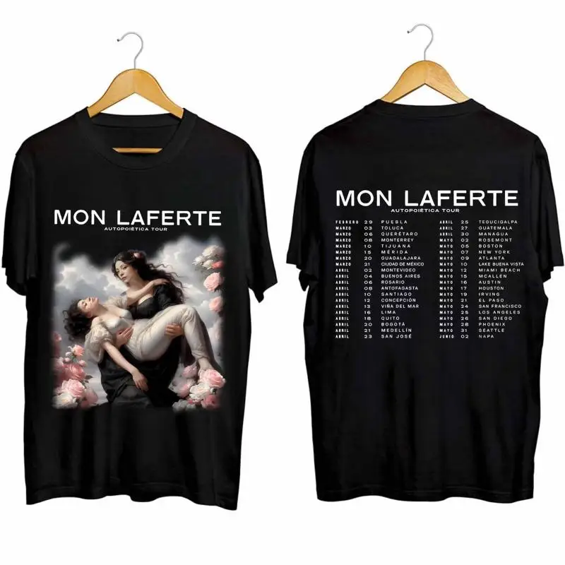 Camisa Mon Laferte Autopoiética Tour 2024, camiseta de fan de Mon Laferte.