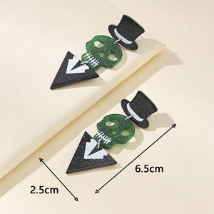 Übertriebene yaologe-acrylische Tier-Cartoon-Ohrringe für Frauen und Mädchen, Geschenke des Ohrhörs, Schafe, Hühnchen, Hai, Maske, neuer Trend 10 Hauptverkäufe Mascara de Carneiro - №5