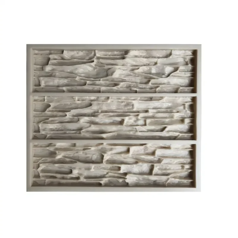 Top quality and hot sale silicone stone veneer mold make artificial stone artificial stone wall cladding mould