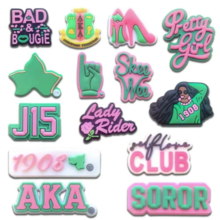 

Подвески для украшения обуви для сабо, аксессуары для женщин 1, розовый