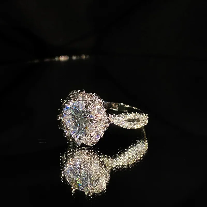 MDLFES Moiss1n الماس نمط اليابانية زهر الكرز المتخصصة فتاة فستان الزفاف الأبيض النحاس مذهب