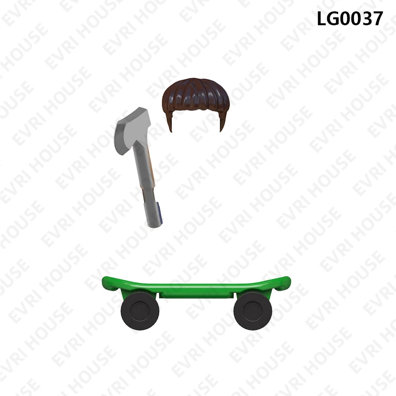 Série télévisée Mini bloc de construction poupée briques figurines d'action assemblage jouets pour enfants LG1005