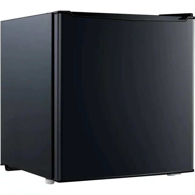 1.7 Cu ft Single Door Mini Fridge GL17BK, Black, New