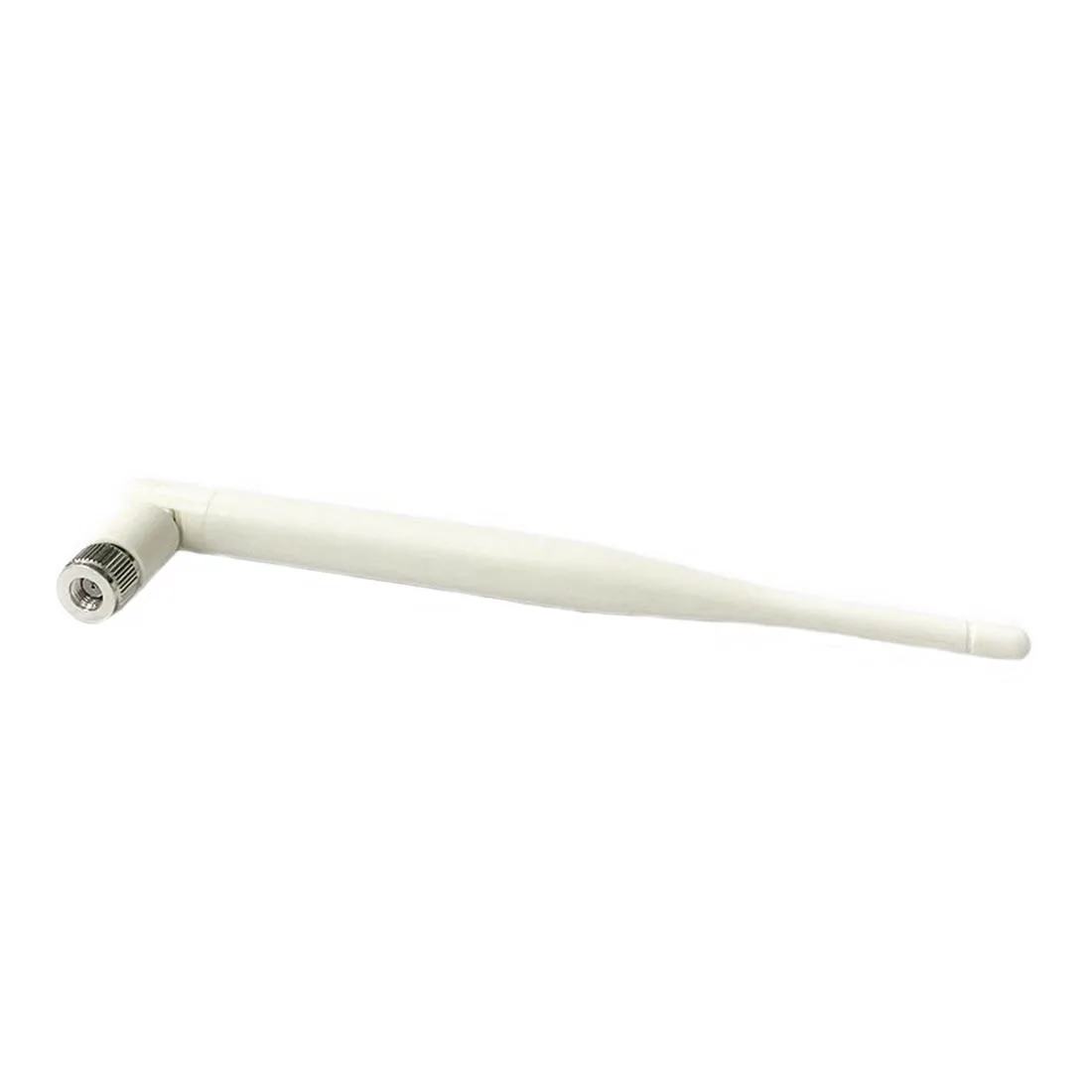 1pc Wifi Antenna 2.4GHz 6dBi RP-SMA Male Wireless WLAN White Floding Aerial 19cm for PCI Card Modem Router