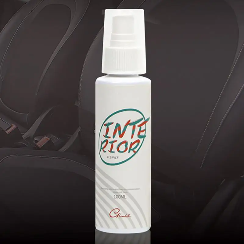 

100ml Multi-Purpose Car Interior Foam Cleaner Motorcycles Auto Leather Seats Foam Cleaning Agent Auto Seats Stain Remover Liquid