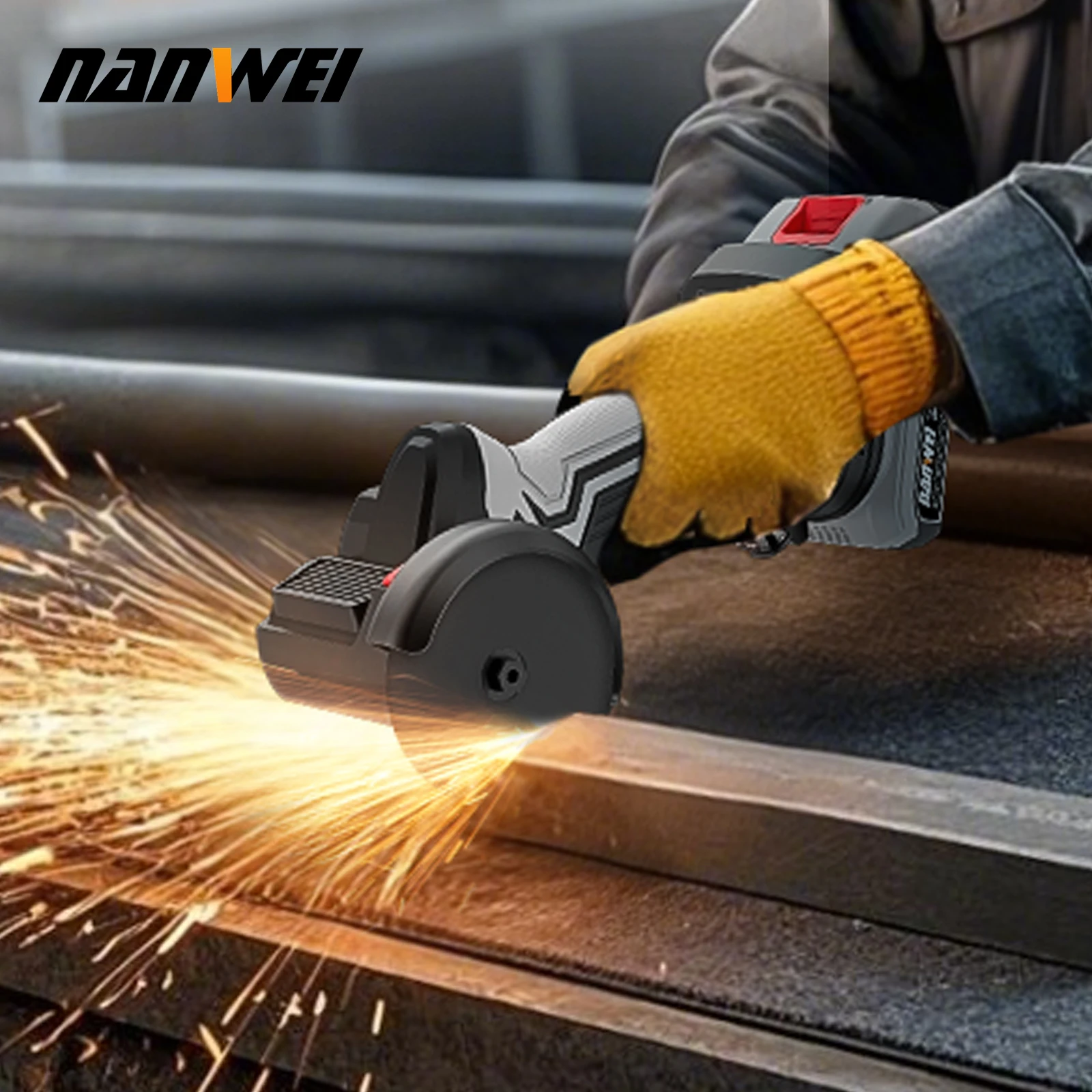 NANWEI Rope Angle grinder Cord Multi functional smooth machine Hand grinder Polishing machine Cut machine Household small hand