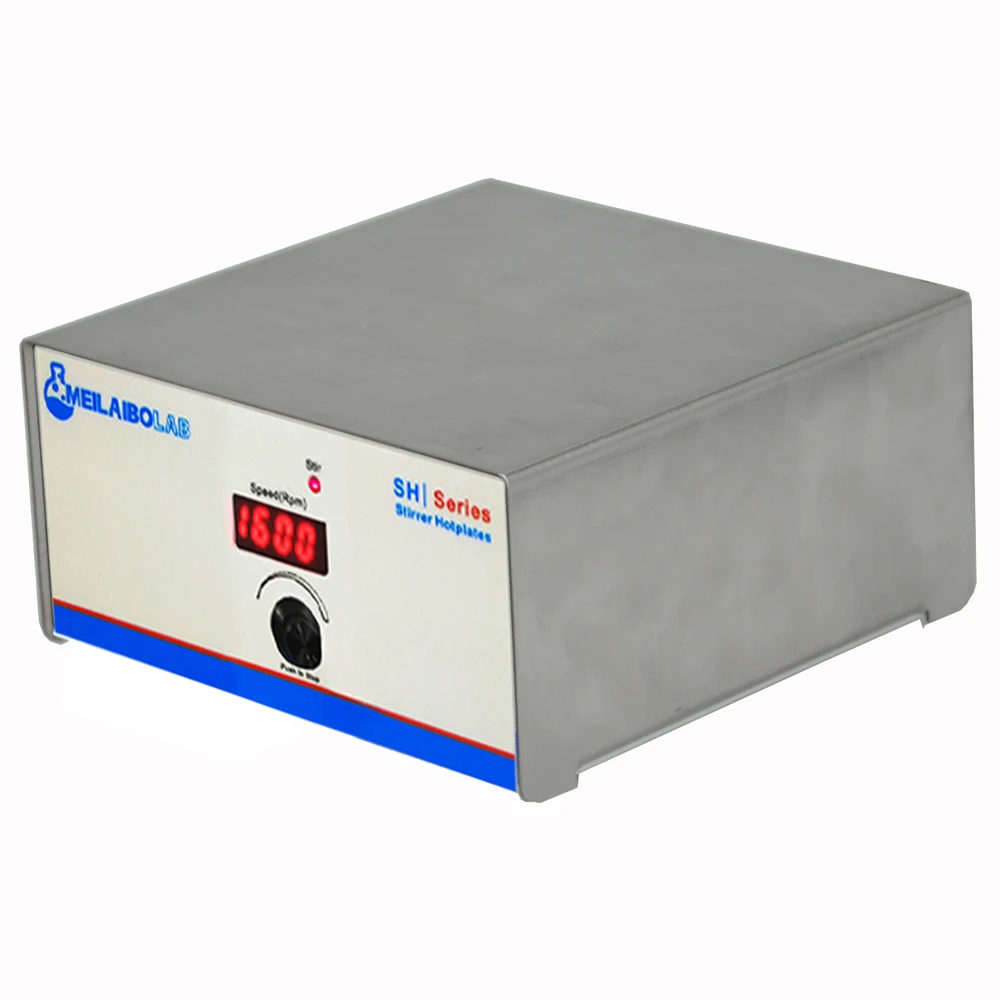 5” Inch(127*127mm) Magnetic Max 3L Stirring Capacity 150-1600RPM 110V-220V 1P21 50W Stainless steel plate CW CCW magnetic stir