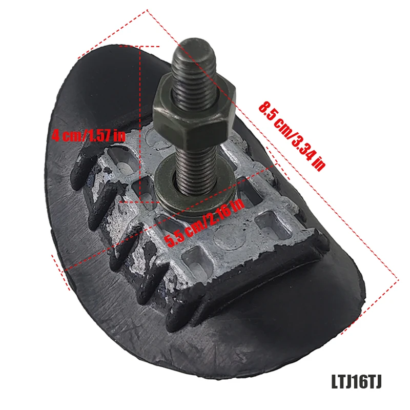 Motorcycle wheel rim lock tire tube safety bolt 1.6 