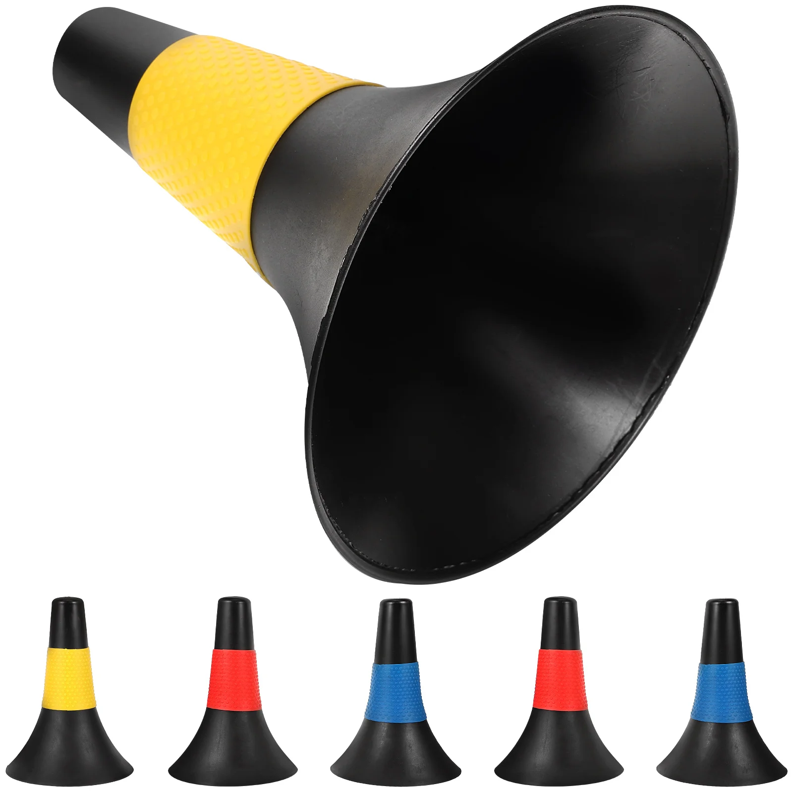

6 Pcs Flag Bucket Soccer Sports Cones Athletic Basketball Training Supplies Fitness