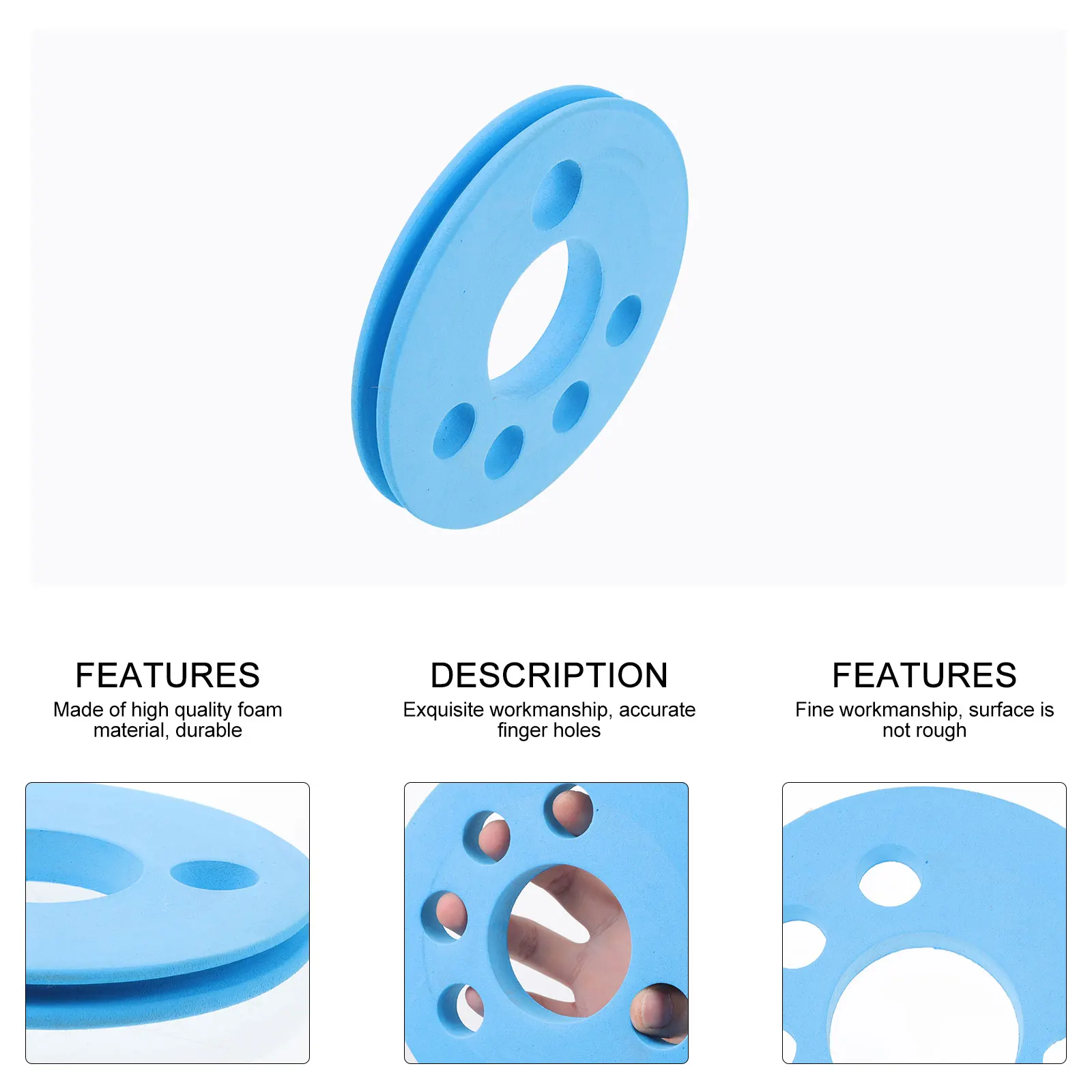 

Foam Line Spool Fishing Accessories Sturdy Lightweight Reel Wheel Saltwater Freshwater Universal Tackle Gift Winder Tool