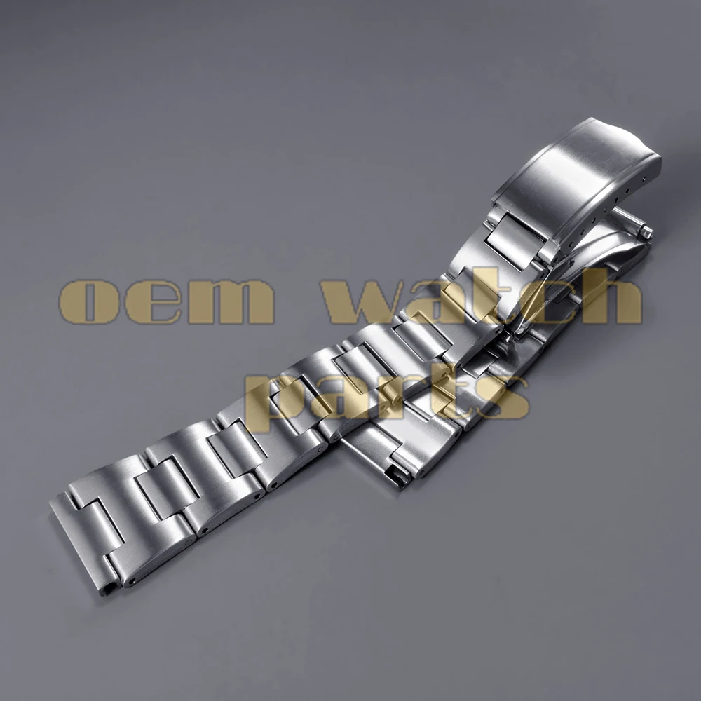316L Stainless Steel oysterr quick release 18mm 19mm 20mm 22mm Watch Bracelet Band Fit For SKX Dive Watches