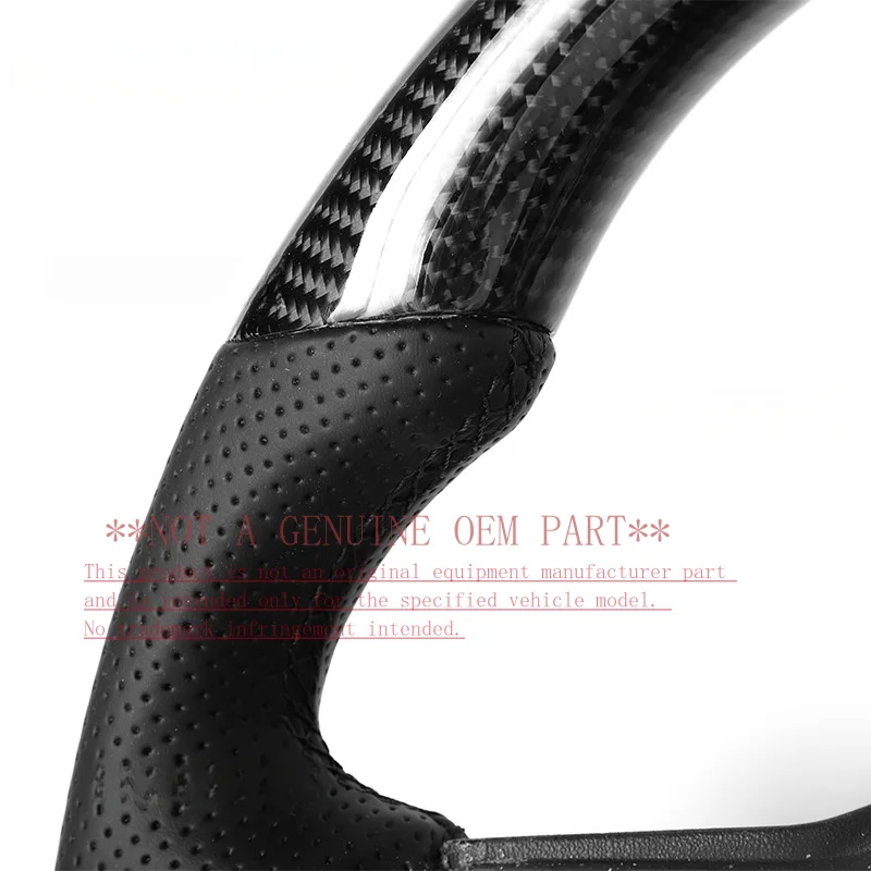For Land Rover Defender 90 110 Carbon Fiber Steering Wheel Horn Shell Decorative Cover