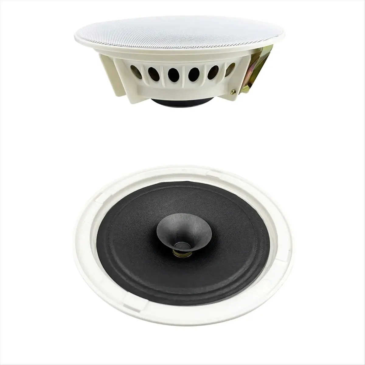 

A73T 6 Inch 8 Ohm Ceiling Speaker Full Range Stereo Sound High Fidelity Sound Quality Passive Speakers Home Music System