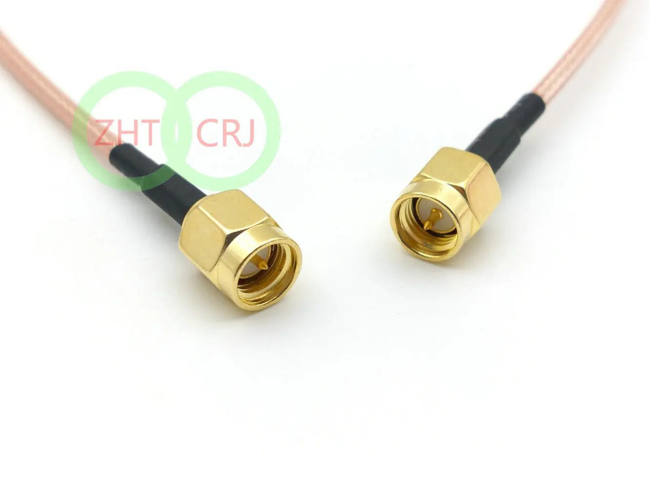 Imagem -04 - Pigtail Cabo Coaxial Jumper Sma Plugue Macho Rg178 100 Pcs rf