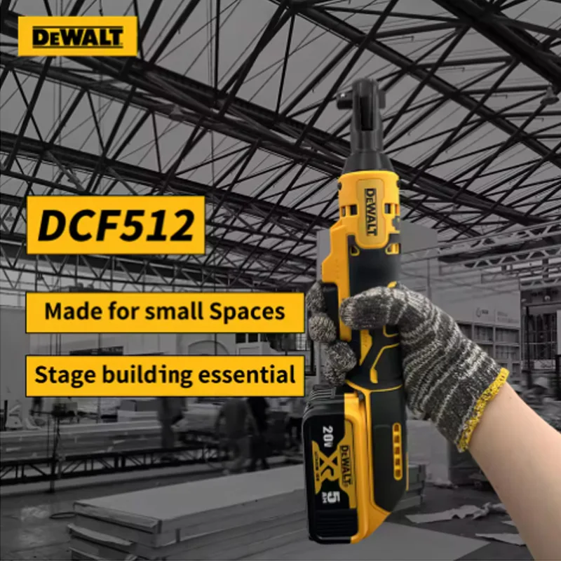 

Dewalt DCF512 1/2 Inch Brushless Electric Ratchet Wrench 3/8In Cordless Variable Speed Power Wrench Impact Driver 20V Power Tool