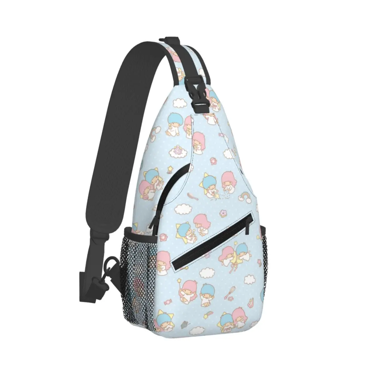 Little Twin Stars Sling Bag Merchandise Casual For Women Sanrio Cross Chest Bag