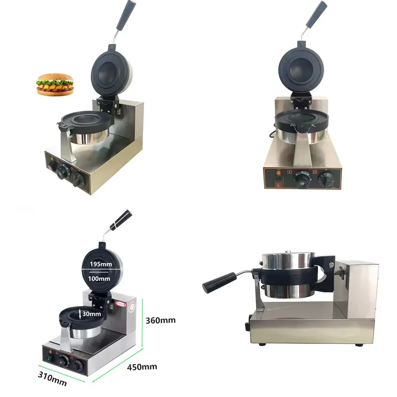 for Snack Equipment Version Optional Ice Cream Panini Custom Sandwich Press Burger Machine