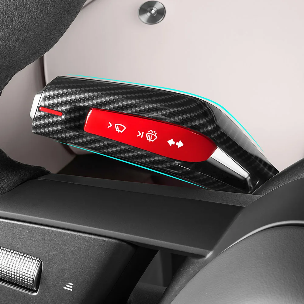 

2 шт. защитный чехол рычага переключения передач для Xiaomi YU7 YU 7 2025 2026 декоративный корпус для рулевой тяги стеклоочистителя автомобильные аксессуары