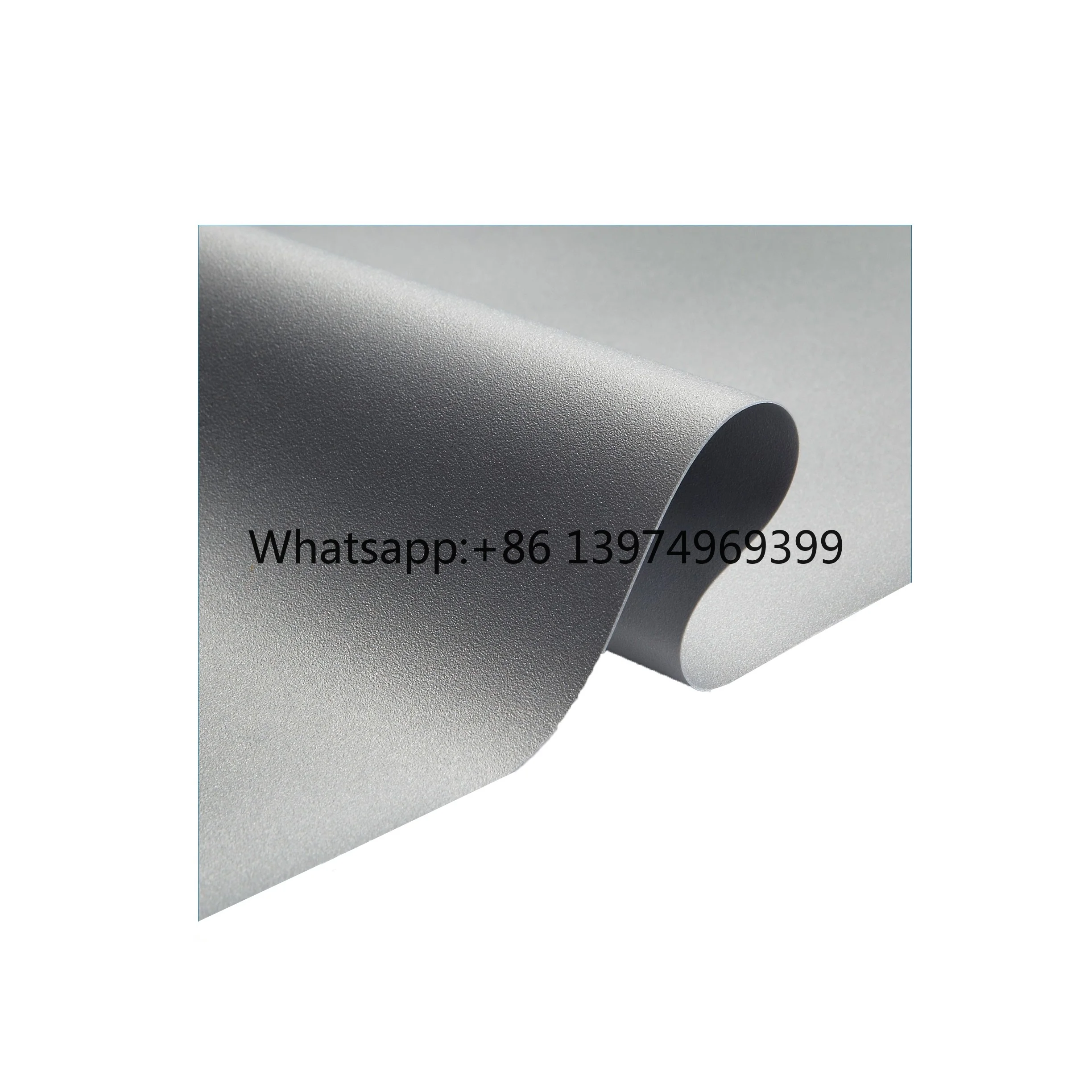High Contrast PVC Material Projection Screen Fabric Flexible 3D Silver Projector Screen Fabric Matte White Fabric