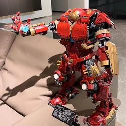 4049PCS Compatible 76210 Iron Robot Mecha Toys Mans Robot Model Building Brick Block Toys Gift For Boy