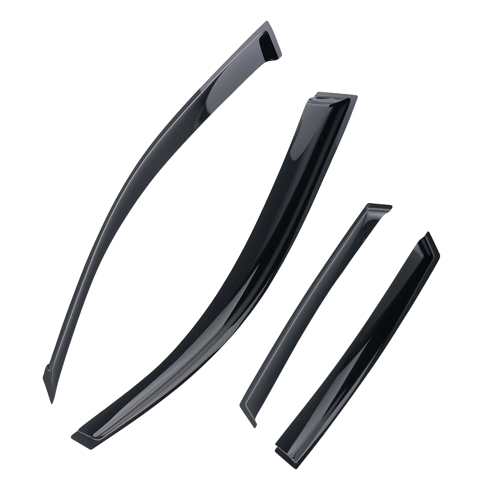 

Wind Deflector Window Visor for Subaru Impreza 2008-2011 Black Tinted Set