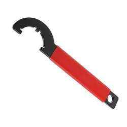 Anti Slip Handle Spanner Wrench Tool, Outer Diameter 1 1/4 Inches For Floor Pipes Fitting, Cars Walnut