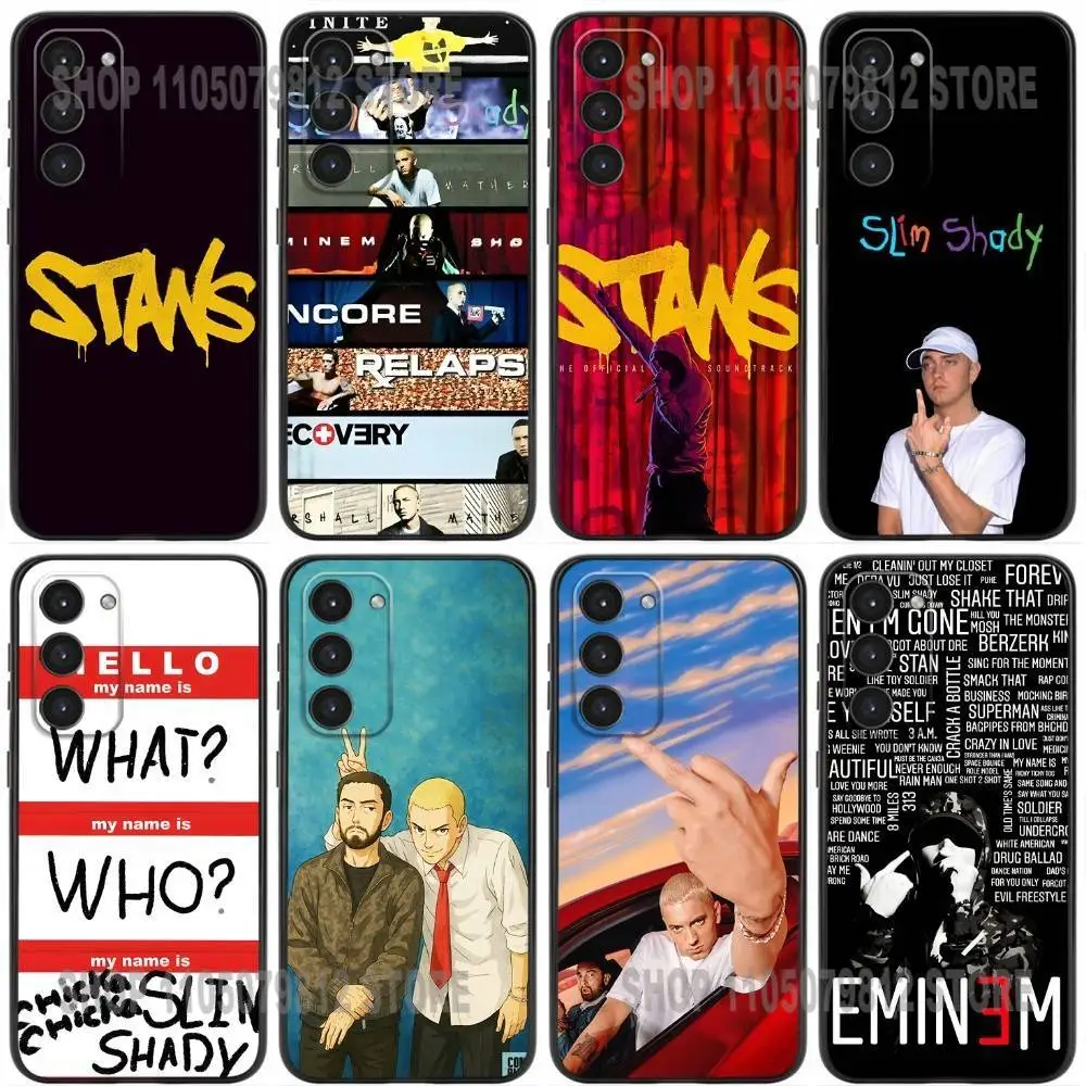 

E-Eminems STANS 2025 Phone Case For Samsung Galaxy A20,21s,22,31,32,52,53,72,73,80,91 Soft Silicone Black Cover