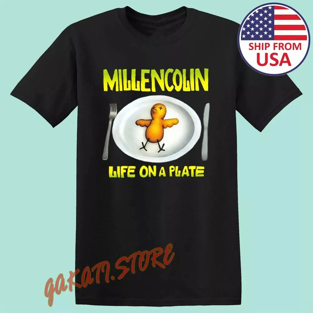 Millencolin Life On A Plate Men's Black Size S-5XL