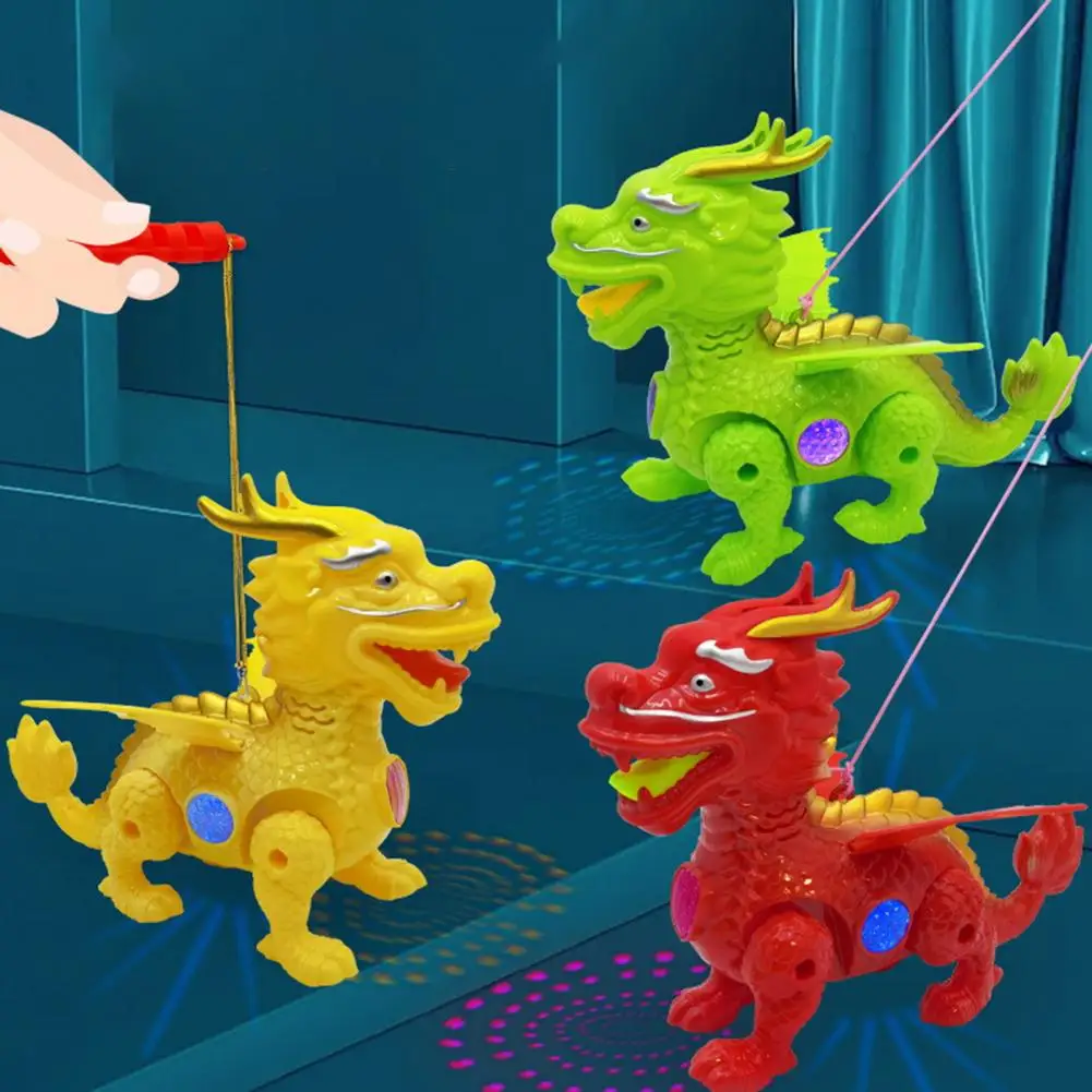 

Electric Flying Dragon Interactive Dragon Year Celebrations Handheld Portable Music Light Toy for Kids