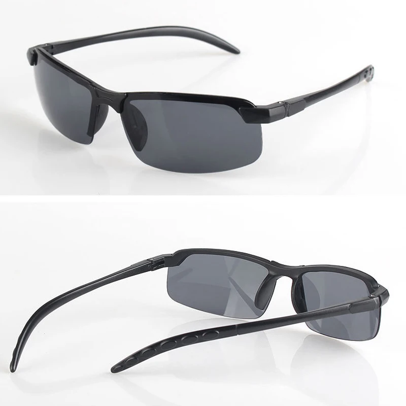 Lunettes de soleil polarisées de jour et de nuit pour hommes et femmes, lunettes de soleil d'extérieur anti-UV, lunettes de conduite, lunettes de pêche pour adultes, vision nocturne, mode