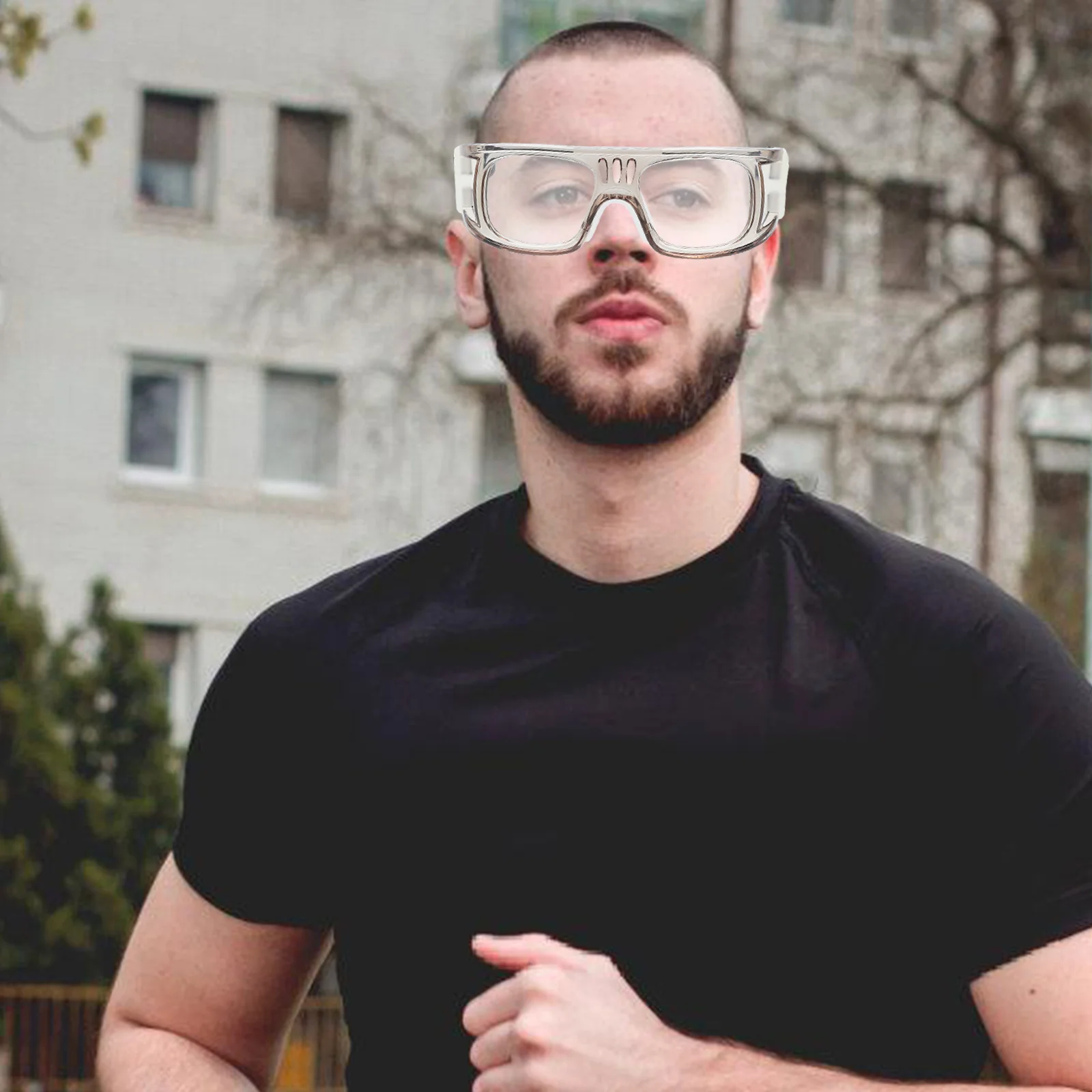 

Grey Shockproof Uv400 Protective Sports Goggles Basketball Football Soccer Cycling Outdoor Safety Eyewear Sports Goggles
