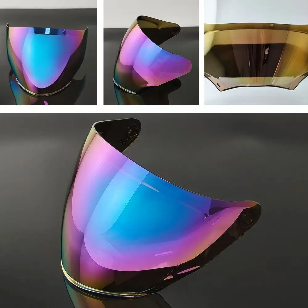 NFJ Helmet Visor Lens for KYT TTR-JET Face Shield Sunscreen Dustproof UV Protection Coating Visera Casco Motorcycle Accessories