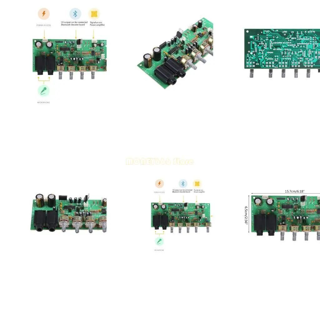 F62C PT2399 Microfono Amplificatore Amplificatore Preamplificatore Promuovi scheda tono